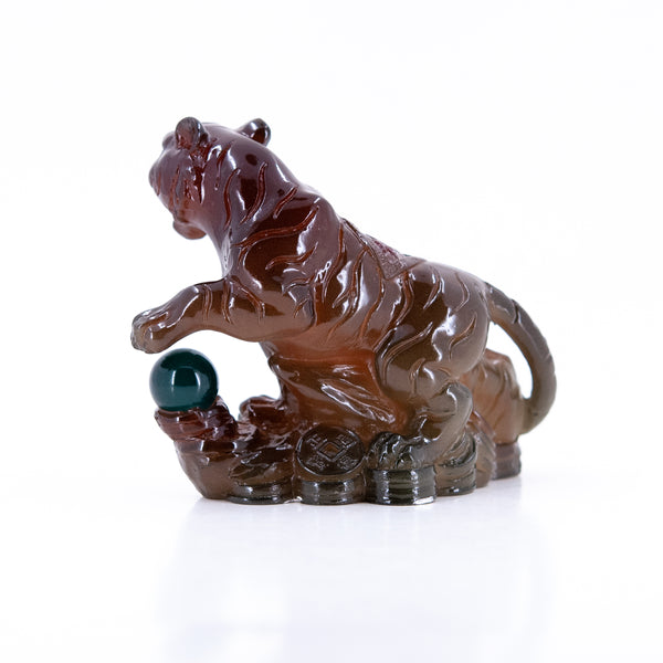 Allochroic Changing Color Tea Pet -- Tiger