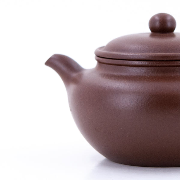 Yixing Zini Fang Gu Shape Chinese Teapot F2