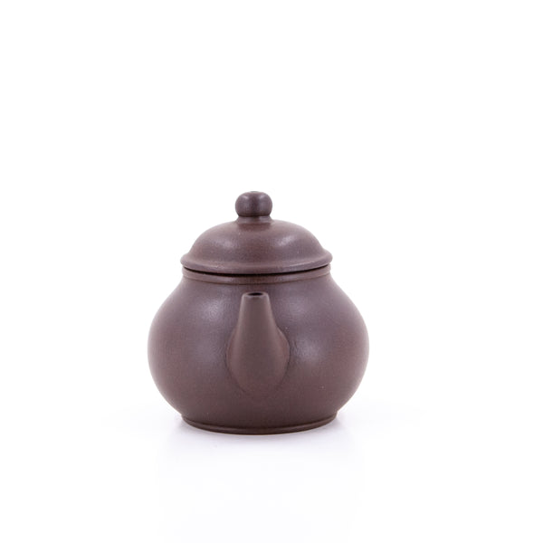 Yixing Zini Straight Mouth Bale Shape Chinese Teapot