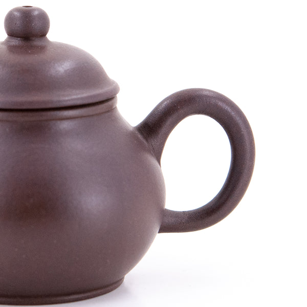 Yixing Zini Straight Mouth Bale Shape Chinese Teapot