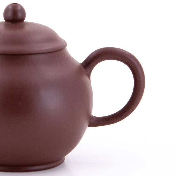 1980's Thin Wall Yixing Zini JuLun Zhu Chinese Teapot