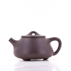 Yixing Three Knobs Shi Piao Shape Chinese Teapot