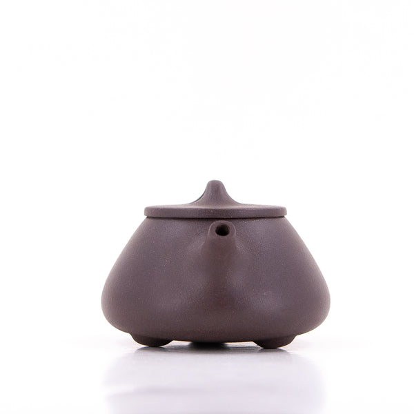 Yixing Three Knobs Shi Piao Shape Chinese Teapot