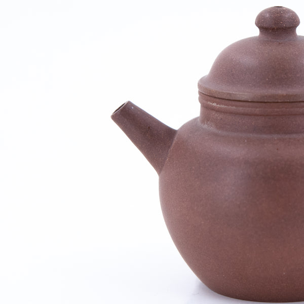 1980's Yixing Zini Ming Style "JuLun Zhu" (巨輪珠) Chinese Teapot