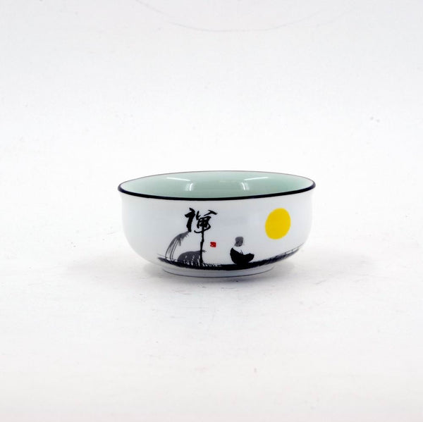 Chinese Porcelain Zen Tea Cup