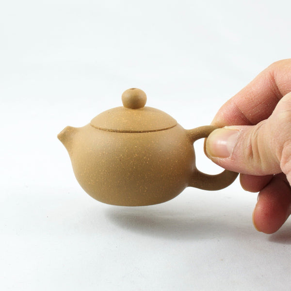 Yixing Miniature Duan Ni "DaoBaXiShi" Shape Chinese Teapot