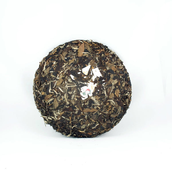 Fu Ding White Peony (Bai Mu Dan) Aged White Tea Cake,  Year 2014