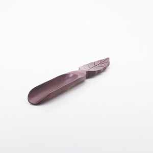 Chinese wood Leaf Shape Scoop