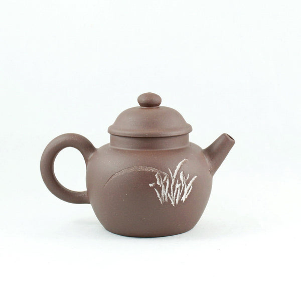 Old Yixing 1990's "JuLun Zhu" (巨輪珠) Shape Chinese Teapot