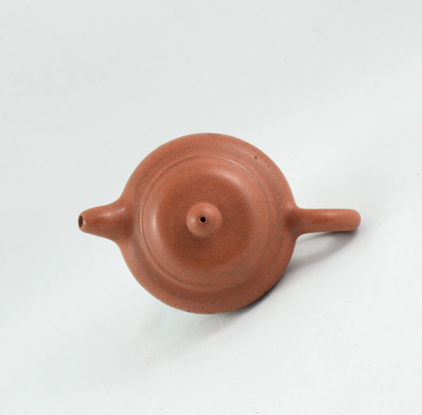 Yixing 1980's Fang Gu Shape Miniature Chinese Teapot