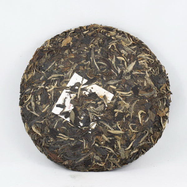 Fu Ding Premium White Peony (Mu Dan Wang) 牡丹王 Aged White Tea Cake,  Year 2014