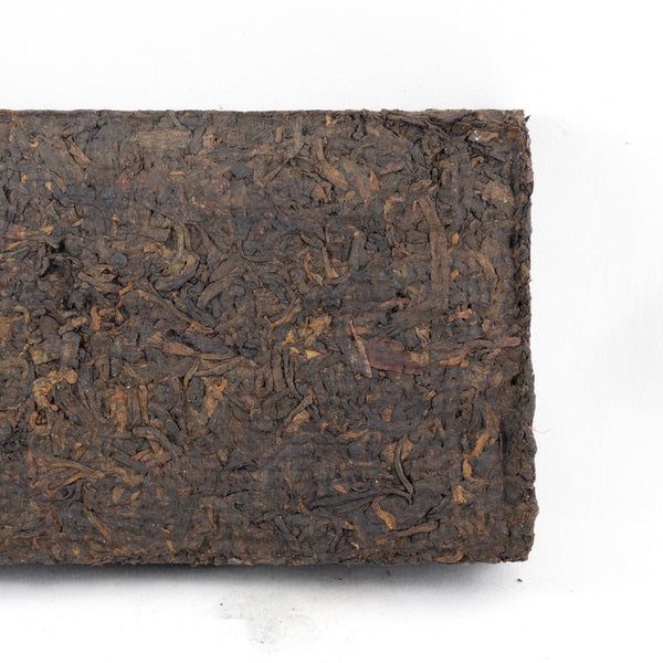 Pu-Erh Tea Brick, Menghai Tea Factory, 1980s (Ripe/Shou)