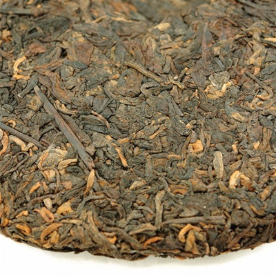 Pu-Erh Tea Cake, 7572, Menghai Tea Factory, 1980's (Black/Shou)