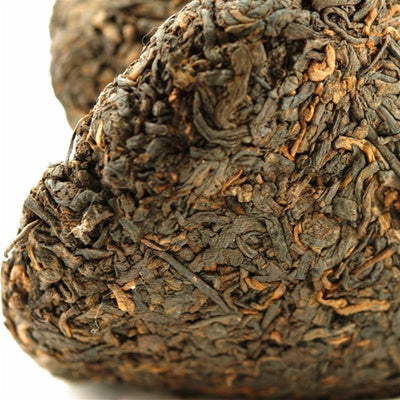 Pu-Erh "Tibetan Flame" Mushroom, Xiaguan Tea Factory 1990s, (Ripe/Shou)