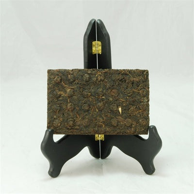 Pu-Erh Tea Brick, Plum Flavour, Exported to Taiwan, 1990s (Raw/Green/Sheng)