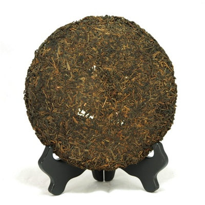 Pu-Erh Tea Cake, 7542 , Menghai Tea Factory, 1980's (Raw/Sheng)