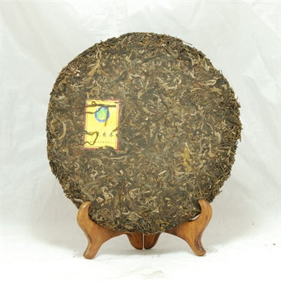 Pu-Erh Tea Cake, Wild Arbor Tree, Kunming Die Cai Qing Tea Factory, 2004 (Green/Sheng)