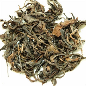 Pu-Erh Tea, Loose Leaf, Vintage Wild Leaves, 1990's (Raw/Sheng)