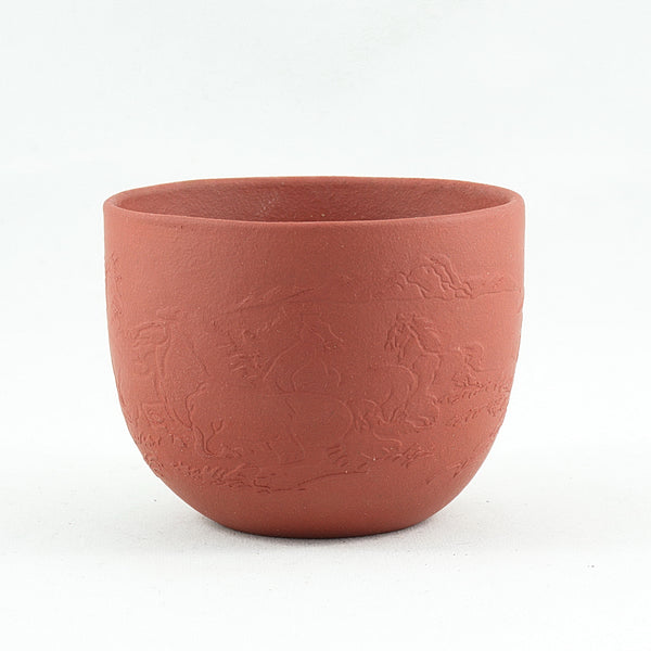 Chinese Yixing Clay Horse Tea Cup